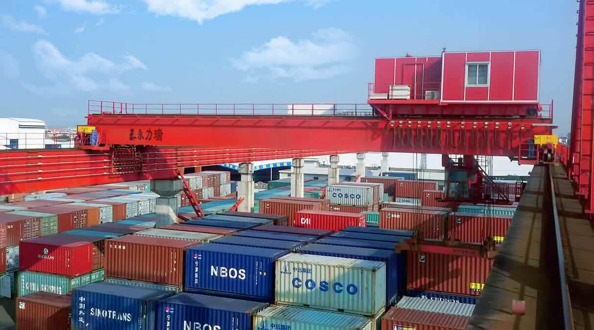 YLR-QDJ41t29m-V5 集装箱桥式起重机-永力瑞
